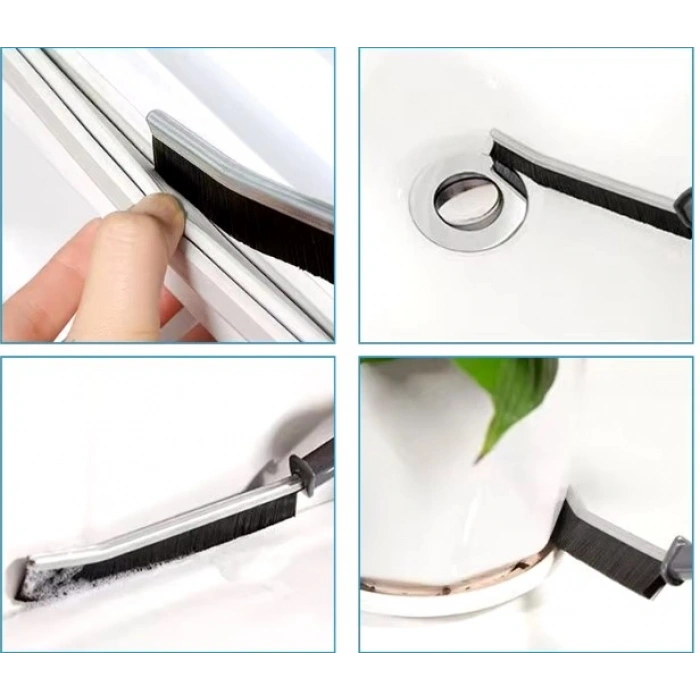 Derz Arası  Banyo Mutfak Dar Alan İnce Temizlik Fırçası (4887)