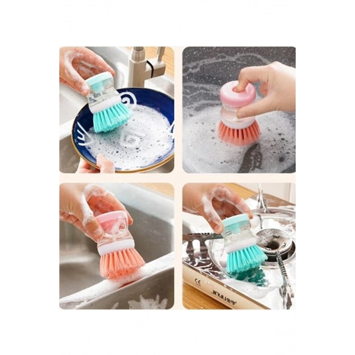 Deterjan Hazneli Bulaşık Fırçası -CLKN-1976