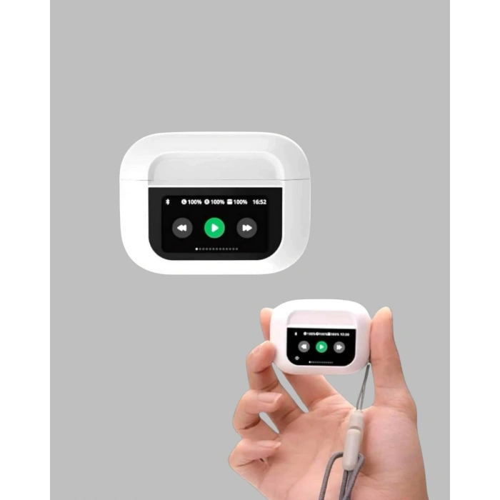 Dokunmatik Ekranlı Bluetooth Kulaklık Anc Gürültü Önleme Suya Dayanıklı