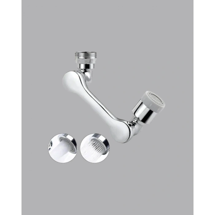 Döner Musluk Başlığı Çok Açılı Robotik Kol Su Tasarruflu