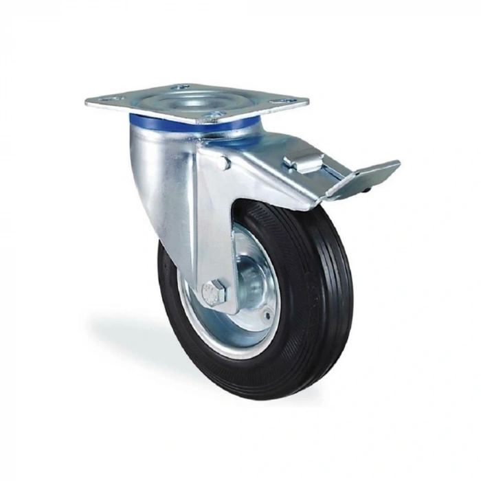 Döner Tablalı Teker (Frenli) - 80x25 - SLP HKS311 - 1 Adet