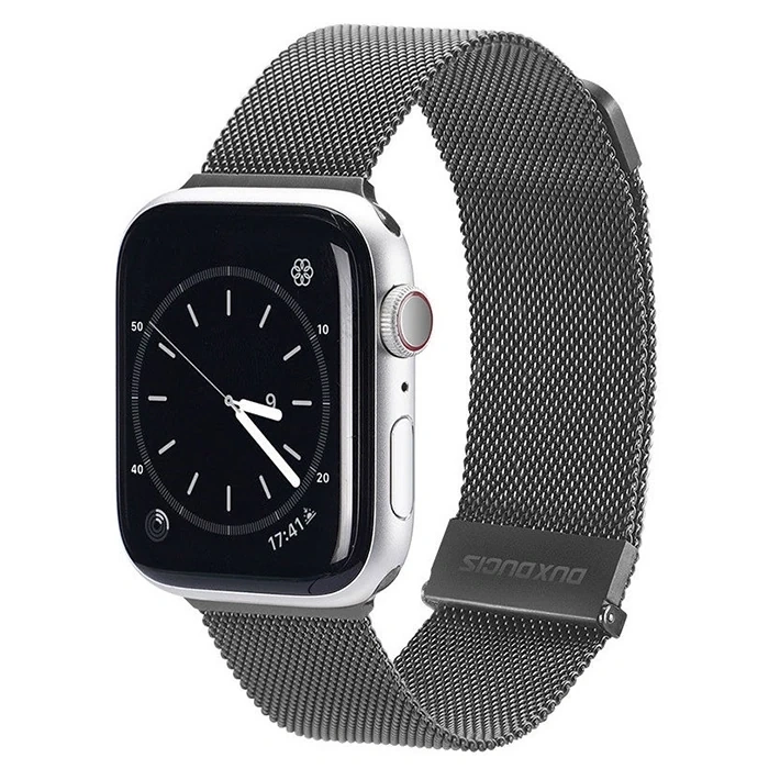 Dux Ducis Apple Watch 42/44/45mm İçin Milanese Premium Milano Loop Kayış Kordon