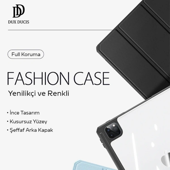 Dux Ducis İpad Pro 11 (201820202021.2022) Kılıf Kalem Bölmeli Toby Series