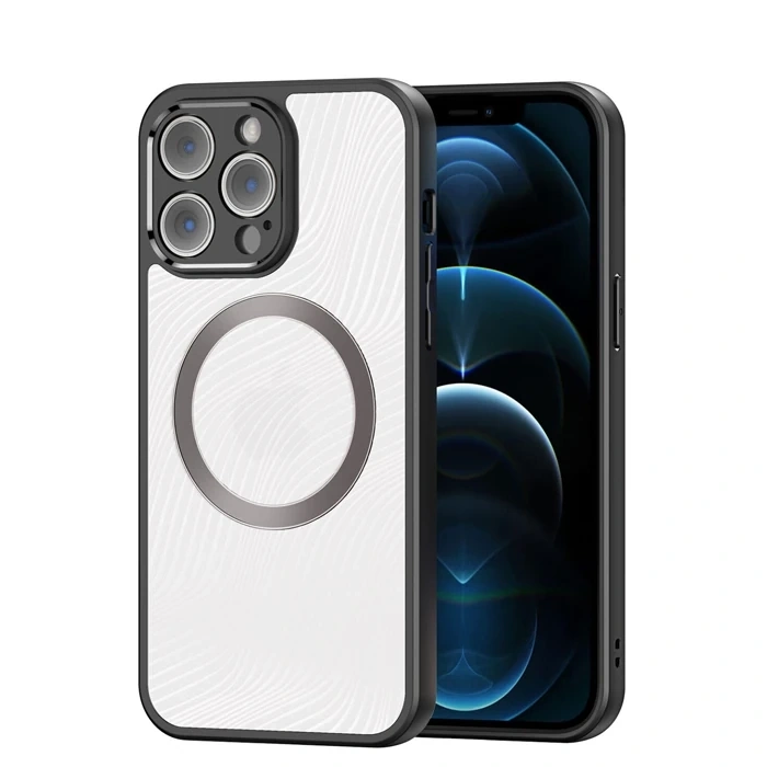 Dux Ducis İphone 12 Pro Aimo Series Mag Safe Premium Buzlu Sert Pc-tpu Kılıf