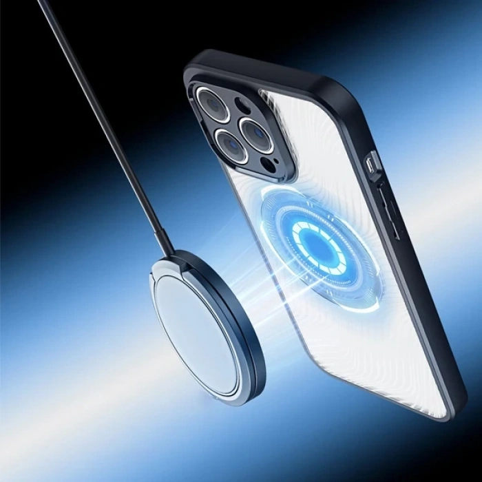 Dux Ducis İphone 14 Pro Aimo Series Magsafe Premium Buzlu Sert Pc-tpu Kılıf