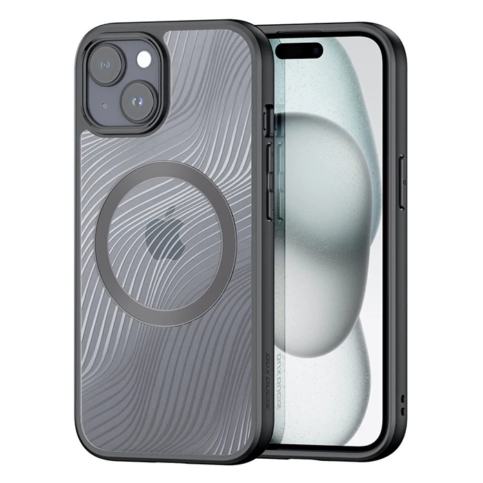 Dux Ducis İphone 15 Plus Aimo Series Magsafe Premium Buzlu Sert Pc-tpu Kılıf