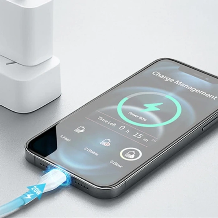 Dux Ducis İphone 20w Hızlı Şarj İphone 14 13- 1211 Şarj Kablosu 1metre