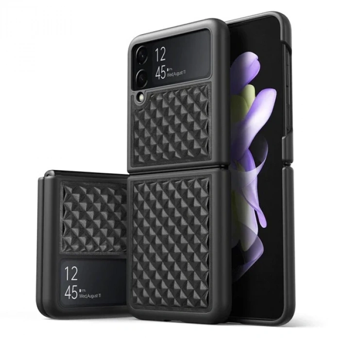 Dux Ducis Venice Series Samsung Galaxy Z Flip3 5g İçin Premium Deri Kılıf