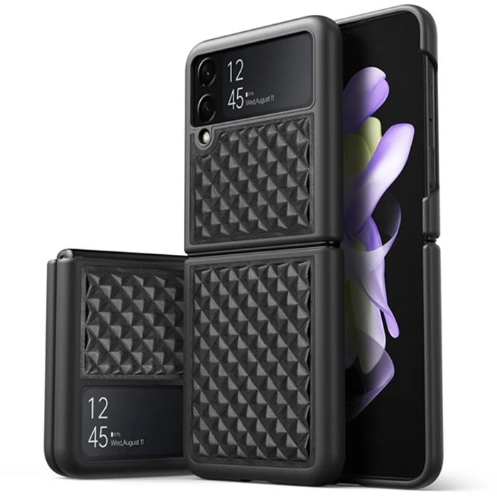 Dux Ducis Venice Series Samsung Galaxy Z Flip4 5g İçin Premium Deri Kılıf