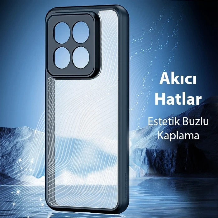 Dux Ducis Xiaomi 14 Pro Aimo Series Premium Buzlu Sert Pc-tpu Kılıf