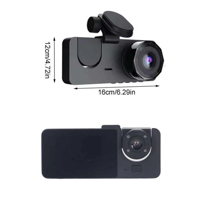 Dvr Araç İçi Kamera Hareket Algılayabilen 1080p Carplay Video Kaydedici