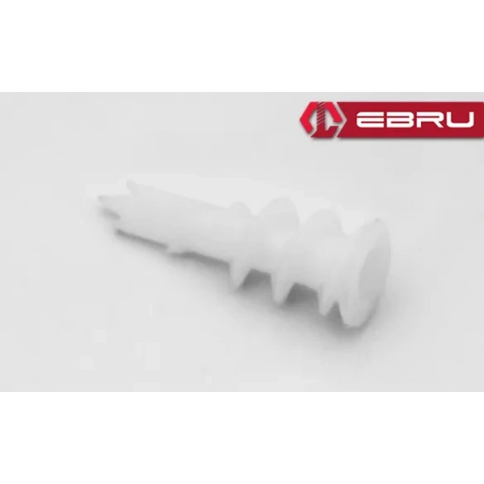 Ebru Vidalı Plastik Turbolet Dübeli - 50 Adet