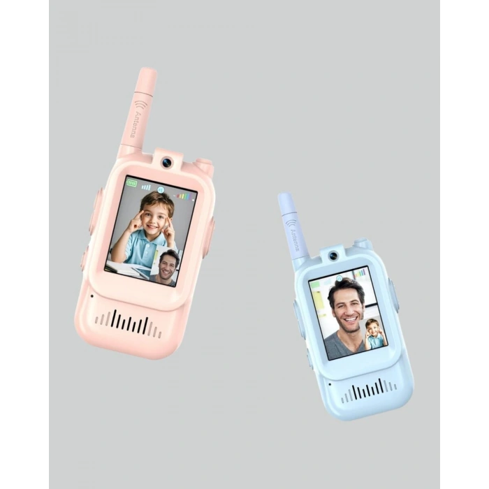 Ekranlı Walkie Talkie Oyuncağı Ses Ve Görüntü Destekli