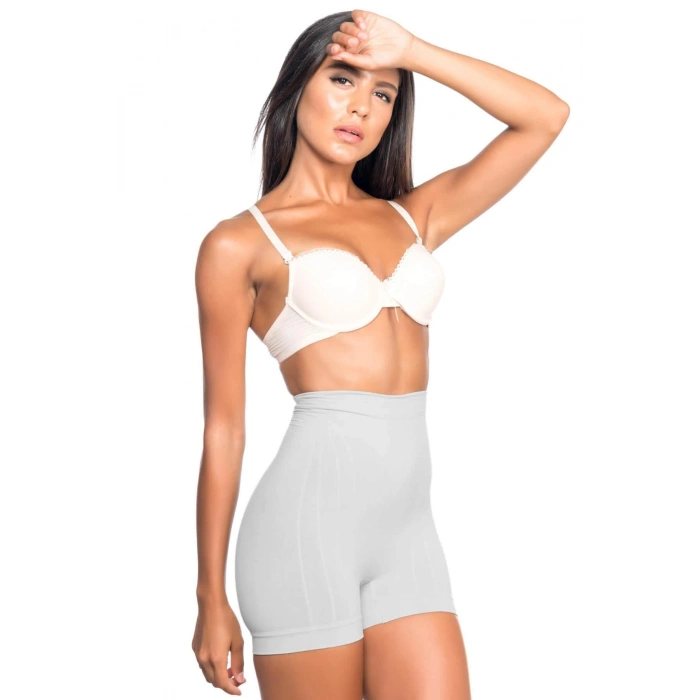 MARSİLYAN™ EKRU MI  7027 Düşük Bel Boxer Korse