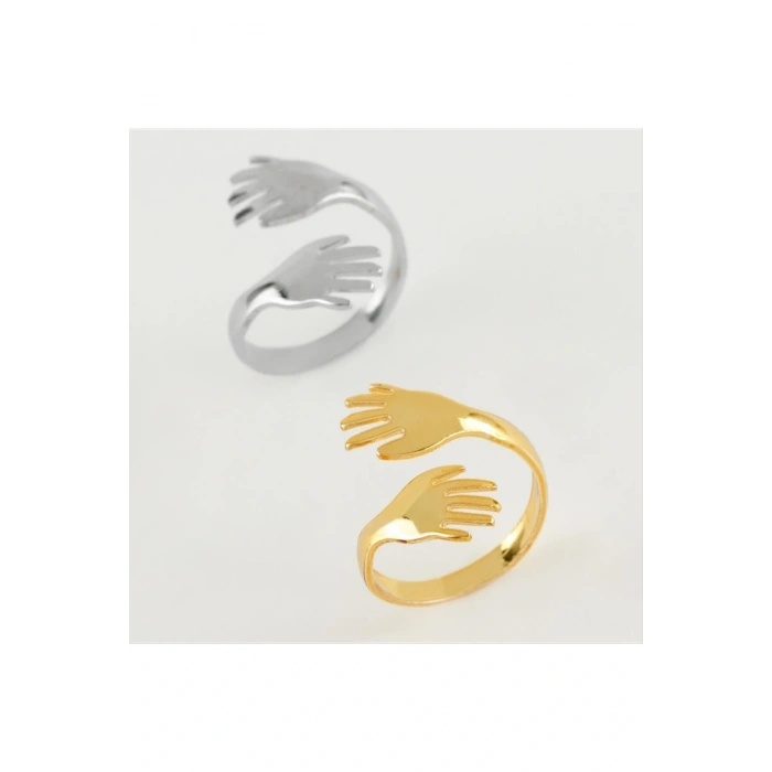 El Figürlü Lüx Eklem Yüzük