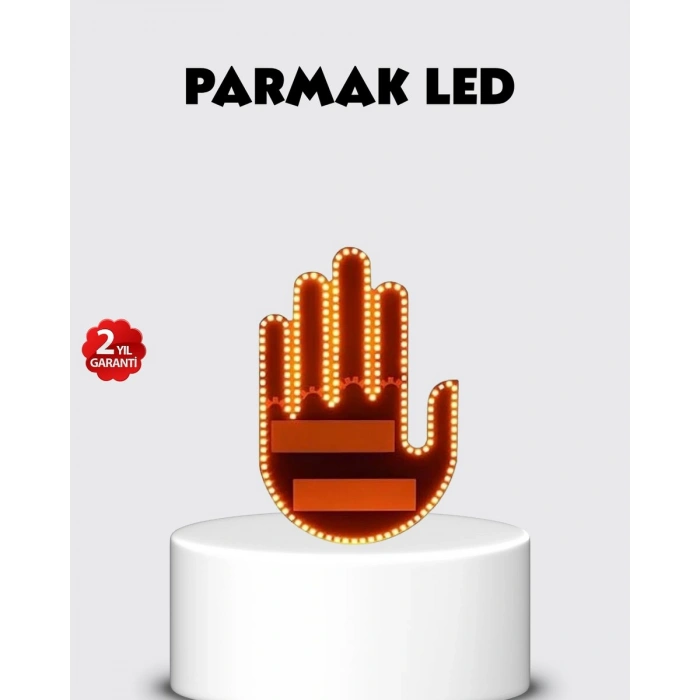 El Hareketiyle Kontrol Edilen 176 Led Amber Güvenlik Lambası