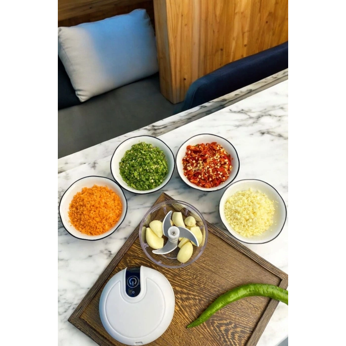 El Rondosu Mini Şarjlı Doğrayıcı Taşınabilir 250 Ml