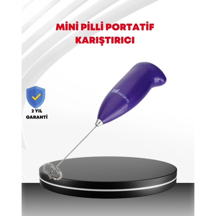 El Tipi Pratik Mikser – Kahve, Süt, Bebek Maması Ve Yumurta Çırpıcı