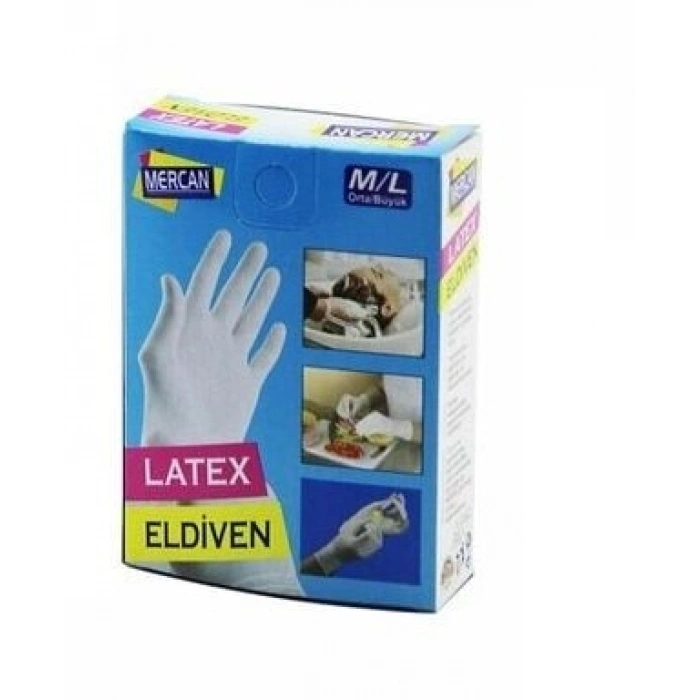 Eldiven Latex Eldiven Muayene Eldiveni S/M