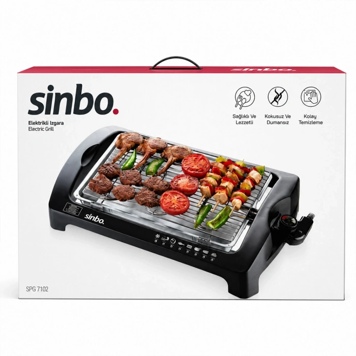 ELEKTRİKLİ IZGARA 2000W SBG-7102 (4887)