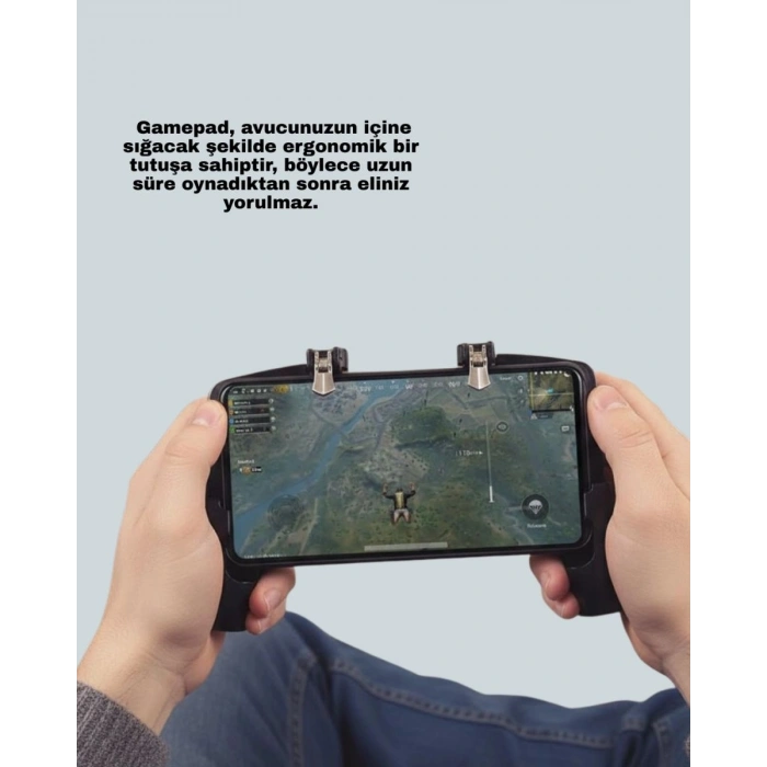 Ergonomik Mobil Oyun Gamepad Tutucu