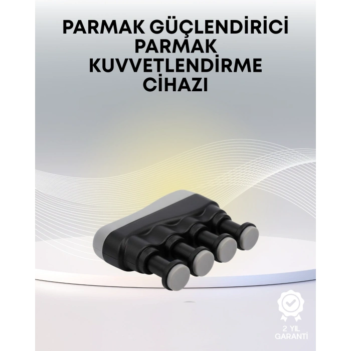 Ergonomik Parmak Egzersiz Aleti El Ve Bilek Güçlendirici