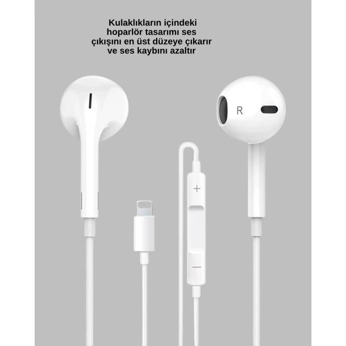 Ergonomik Tasarımlı Stereo Ses Performanslı Kablolu Kulaklık Yeni Nesil