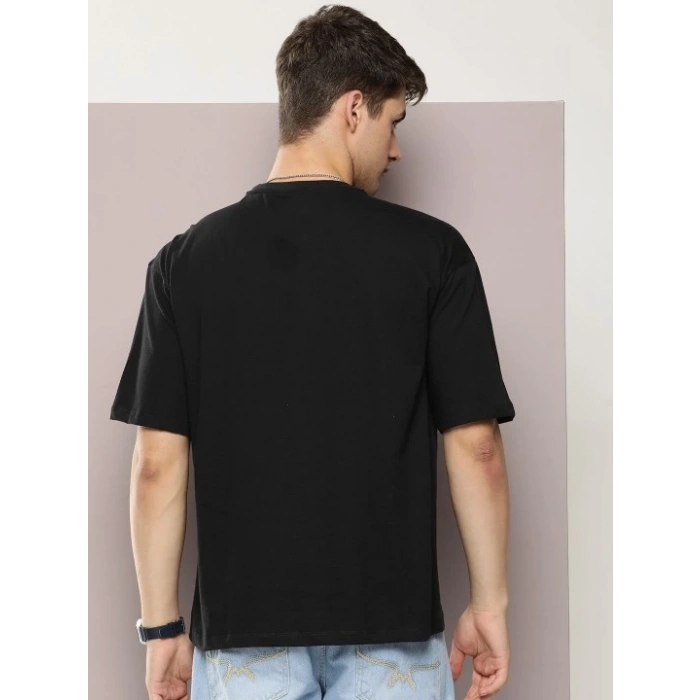Erkek Baskılı Oversize Tshirt