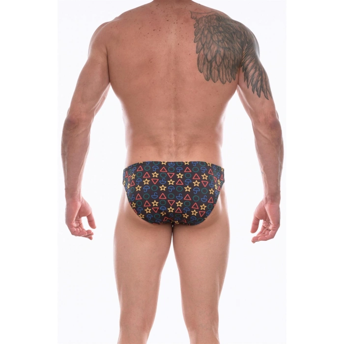 Erkek  Desenli Slip
