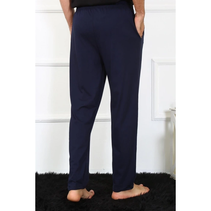 Erkek Pamuk Lacivert Tek Alt Pijama