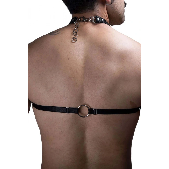 Erkek Zincirli Göğüs Harness - Brfm190