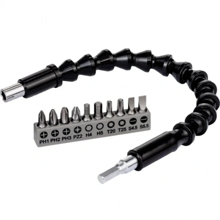 Esnek Şaftlı Tornavida Ucu Seti