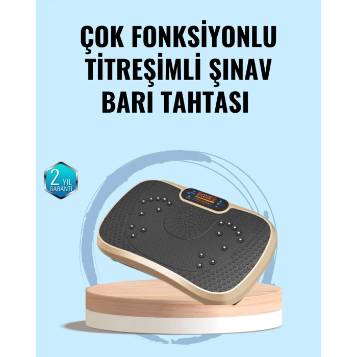 Evde Spor İçin Titreşimli Plate Fitness Platformu