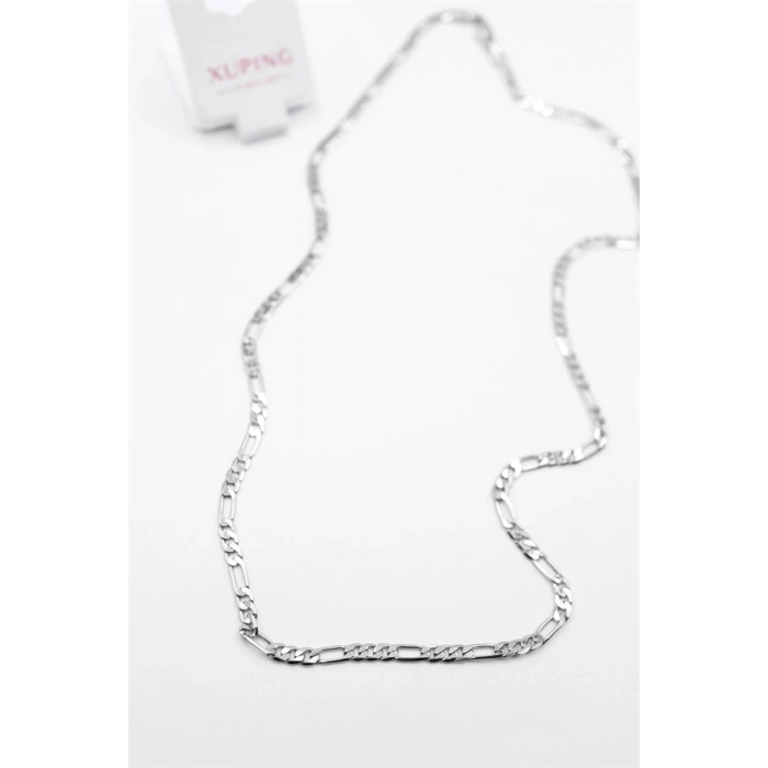 Ezme Zincir Kolye - 60 cm - Gümüş