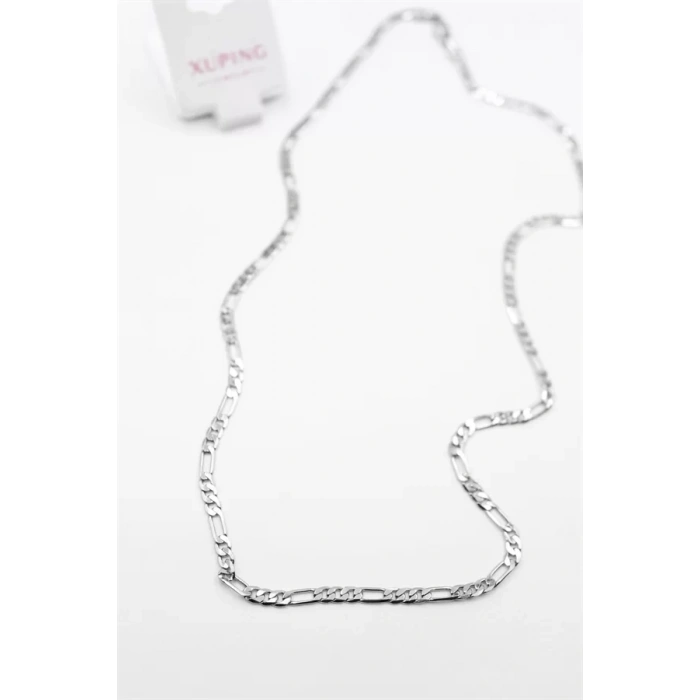 Ezme Zincir Kolye - 60 cm - Gümüş