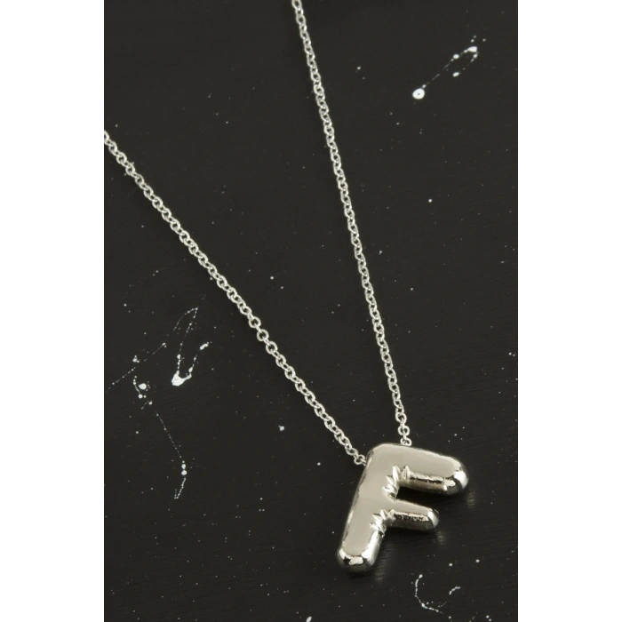 F Harfli Balon Kolye