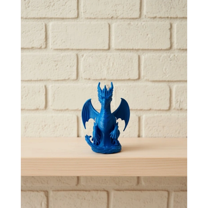 Fantastik Tasarım Ejderha Biblo 12 Cm Hediyelik Ev Ofis Aksesuarı