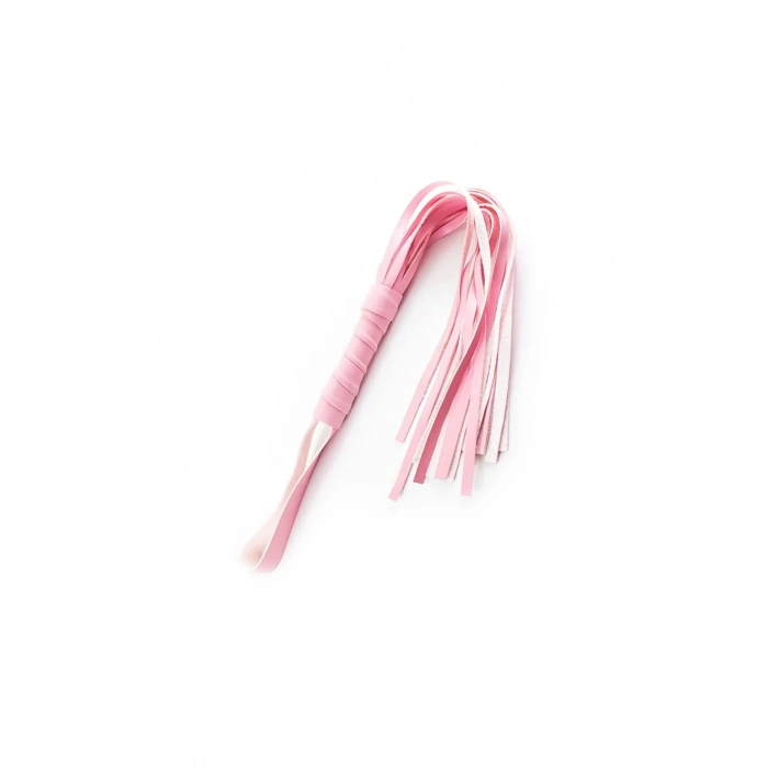 Fantezi Deri Seksi Pembe Kedi Maske Kelepçe Kırbaç Seti ( 3lü Set)