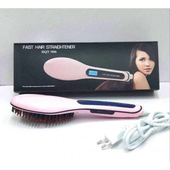 FAST HAIR STRAIGHTENER HQT-906 DERECE GÖSTERGELİ SAÇ DÜZLEŞTİRİ (4887)