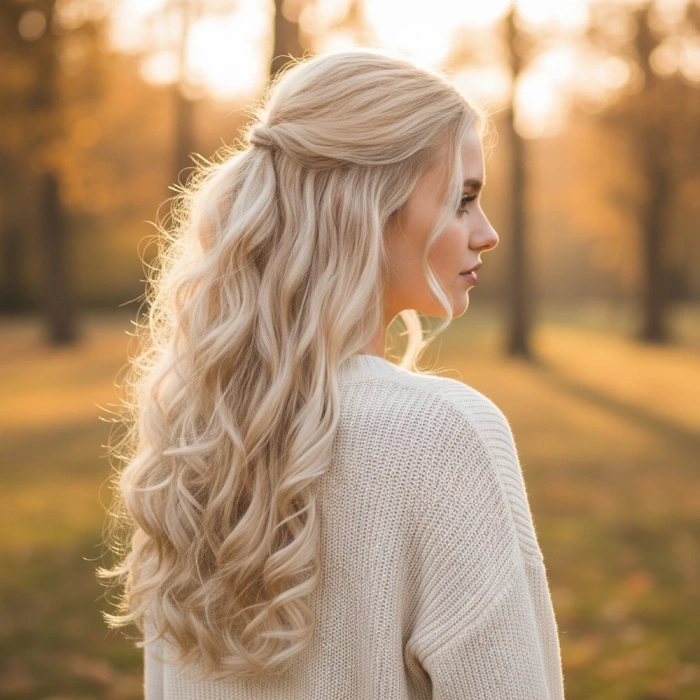 Fiber Sentetik Dalgalı 8 Parça Çıt Çıt - Platin