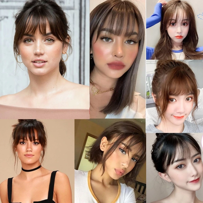 Fiber Sentetik İnce Perçem - Kahverengi