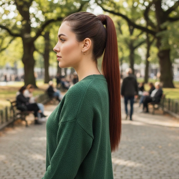 Fiber Sentetik Sihirli At Kuyruğu - Karamel