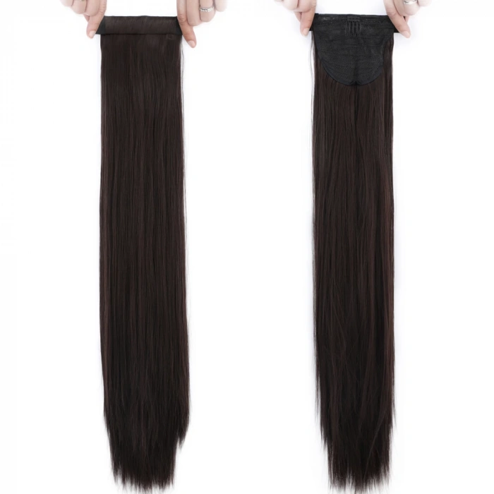 Fiber Sentetik Sihirli At Kuyruğu - Koyu Kumral