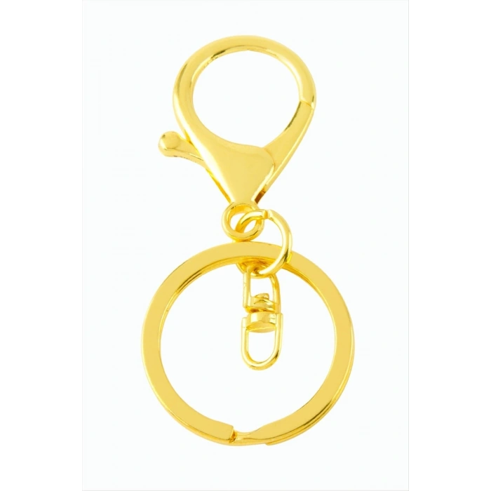 Fır Döndü Kancalı Metal Anahtarlık Aparatı