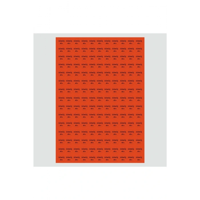 Fiyat Etiketi 165 Adet 15 mm