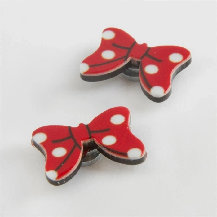 Fiyong Mıknatıslı Plastik Çocuk Küpesi