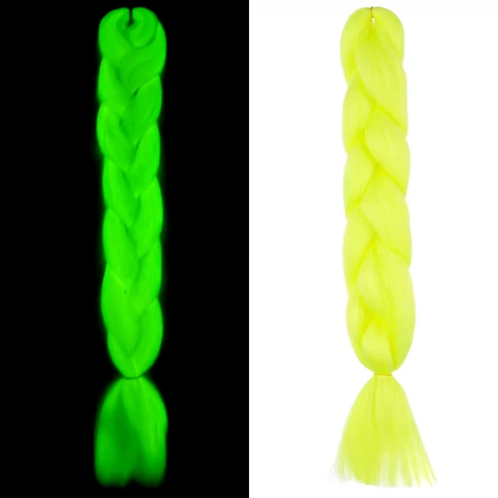 Fosforlu Neon Örgülük Saç Esperer 100 Gr. - Sarı