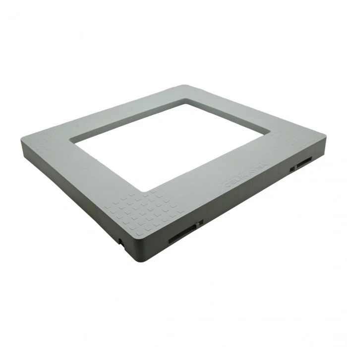 FRENLİ GRİ PLASTİK ÇEKSÜR 54x60x5 cm (4887)