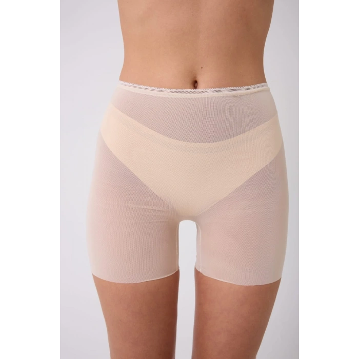 Freshness 0024 Lazer Kesim Tül Boxer Korse