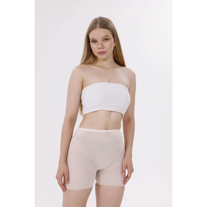 Freshness 0024 Lazer Kesim Tül Boxer Korse